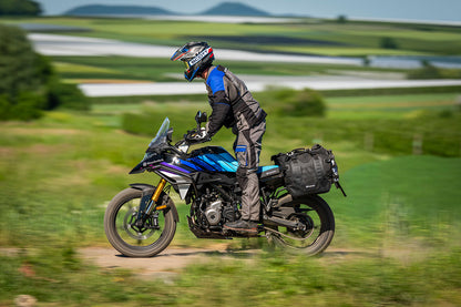 Side bags with carrier Wunderlich X luggage system F 450 GS - Set - black