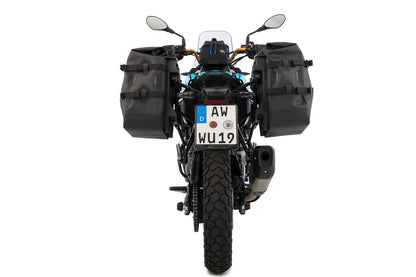 Side-bag luggage system Wunderlich X waterproof with carrier for F 450 GS - Set - black