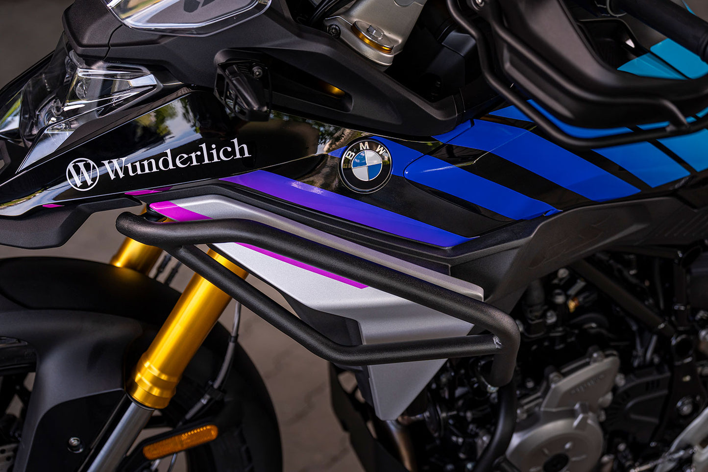 Tank protection bar F 450 GS - black