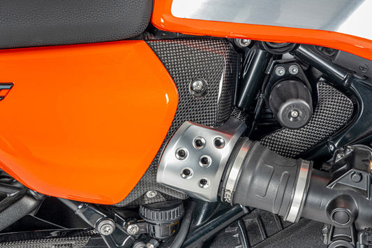 Ilmberger Airbox cover R 12 nineT - right - carbon - glossy