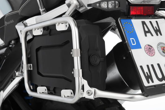 Toolbox for Wunderlich pannier rack - incl. two keys - black