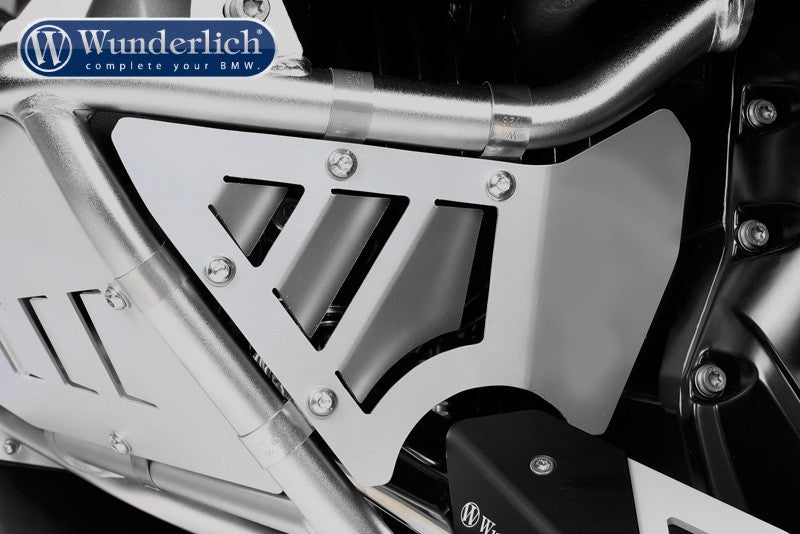 Wunderlich Rock Guard Set for Original BMW Engine Protection Bars.  silver