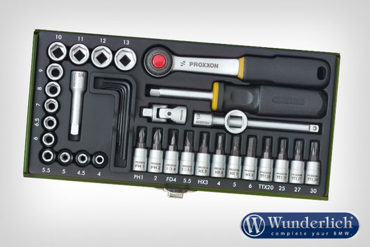 Proxxon socket set 1/4  36-part