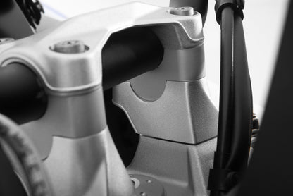 Wunderlich »ERGO« handlebar riser - 20mm - silver