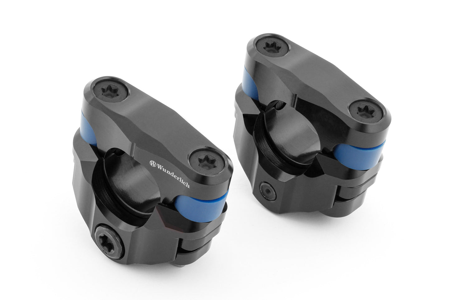 Wunderlich ERGO ProFLEX handlebar riser - 27 mm - black