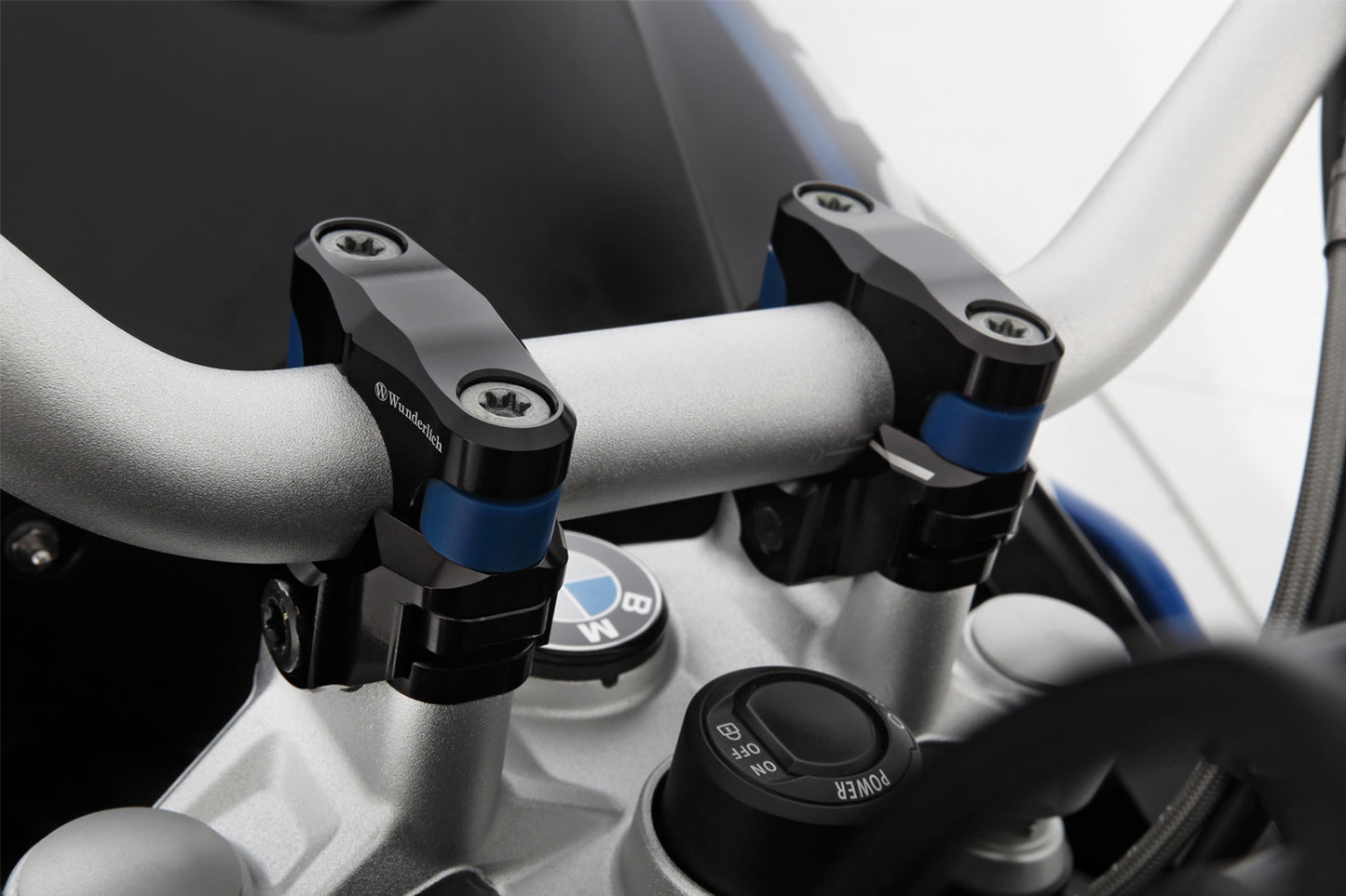 Wunderlich ERGO ProFLEX handlebar riser - 27 mm - black