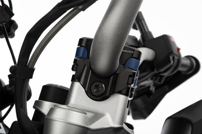 Wunderlich ERGO ProFLEX handlebar riser - 27 mm - black