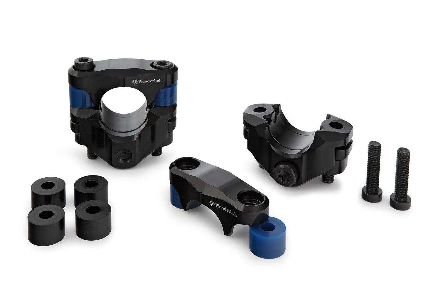 Wunderlich ERGO ProFLEX handlebar riser - 27 mm - black