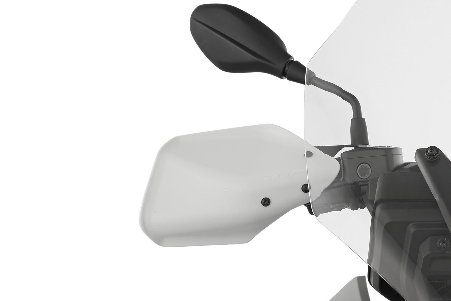 Wunderlich hand guards - white