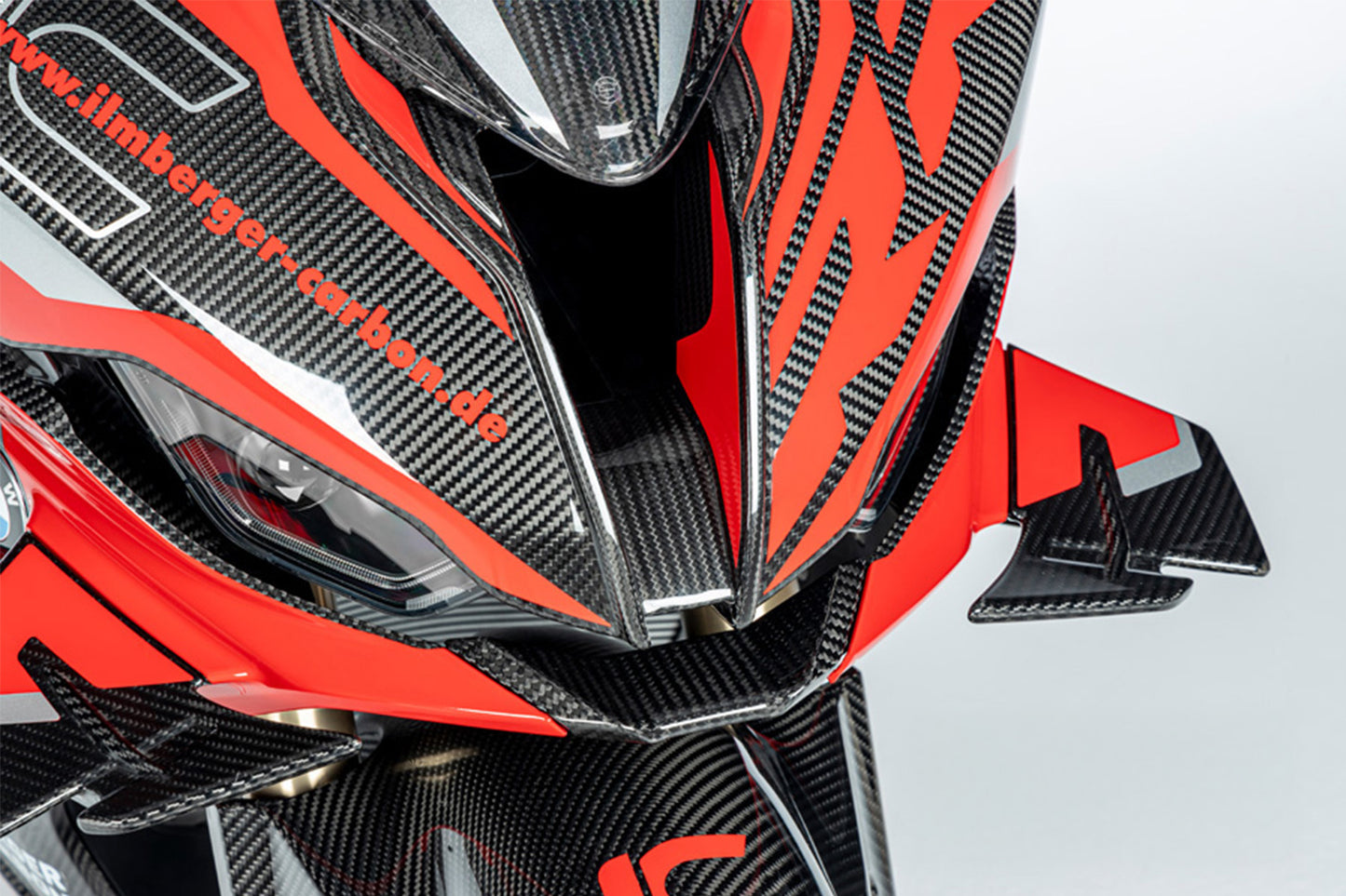 Ilmberger Carbon Centre Fairing Panel Road – BMW S 1000 RR from 2023 - carbon - glossy