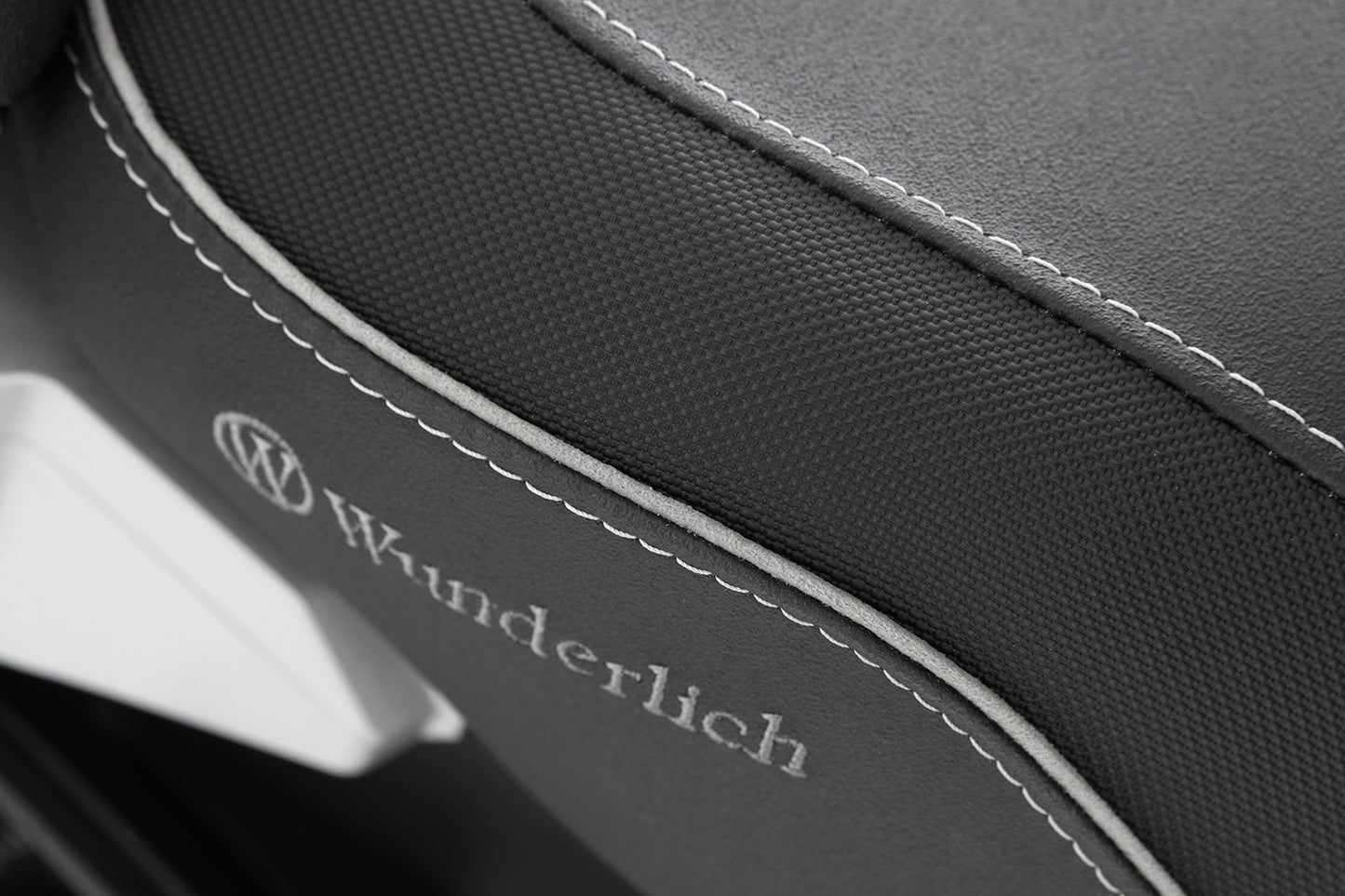 Wunderlich "AKTIVKOMFORT" rider seat with seat heating - high - black