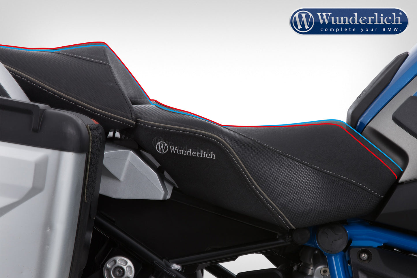 Wunderlich Rider seat lowering kit  black
