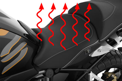 rider seat AKTIVKOMFORT with aftermarket seat heating - standard - black