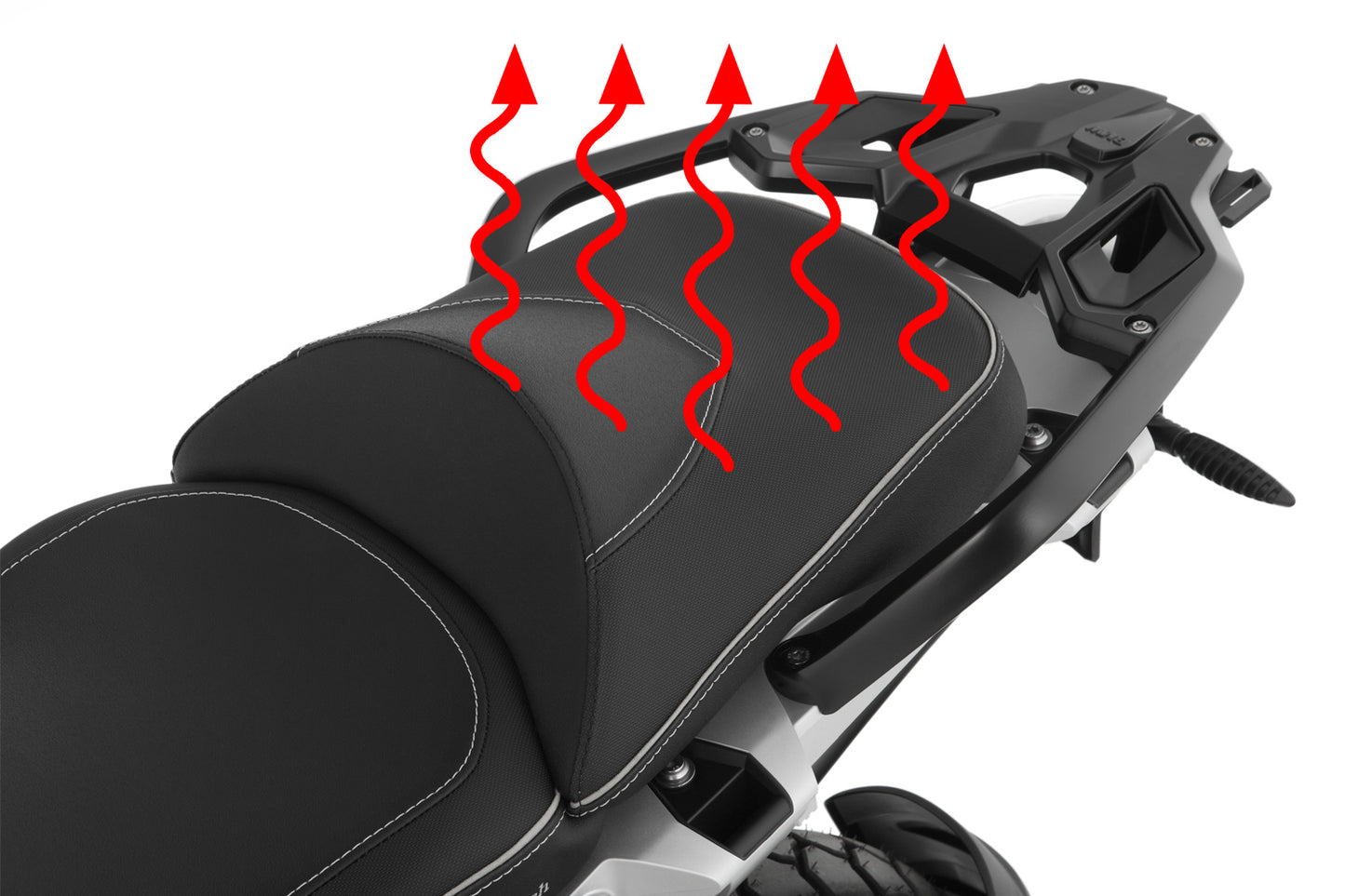 AKTIVKOMFORT Passenger Seat  - Standard with aftermarket seat heating - black