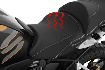 AKTIVKOMFORT rider seat - low with seat heating Smart Plug & Play - black