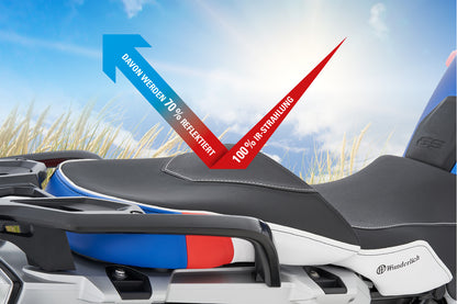 Wunderlich »AKTIVKOMFORT« rider seat - standard with seat heating Smart Plug & Play - black