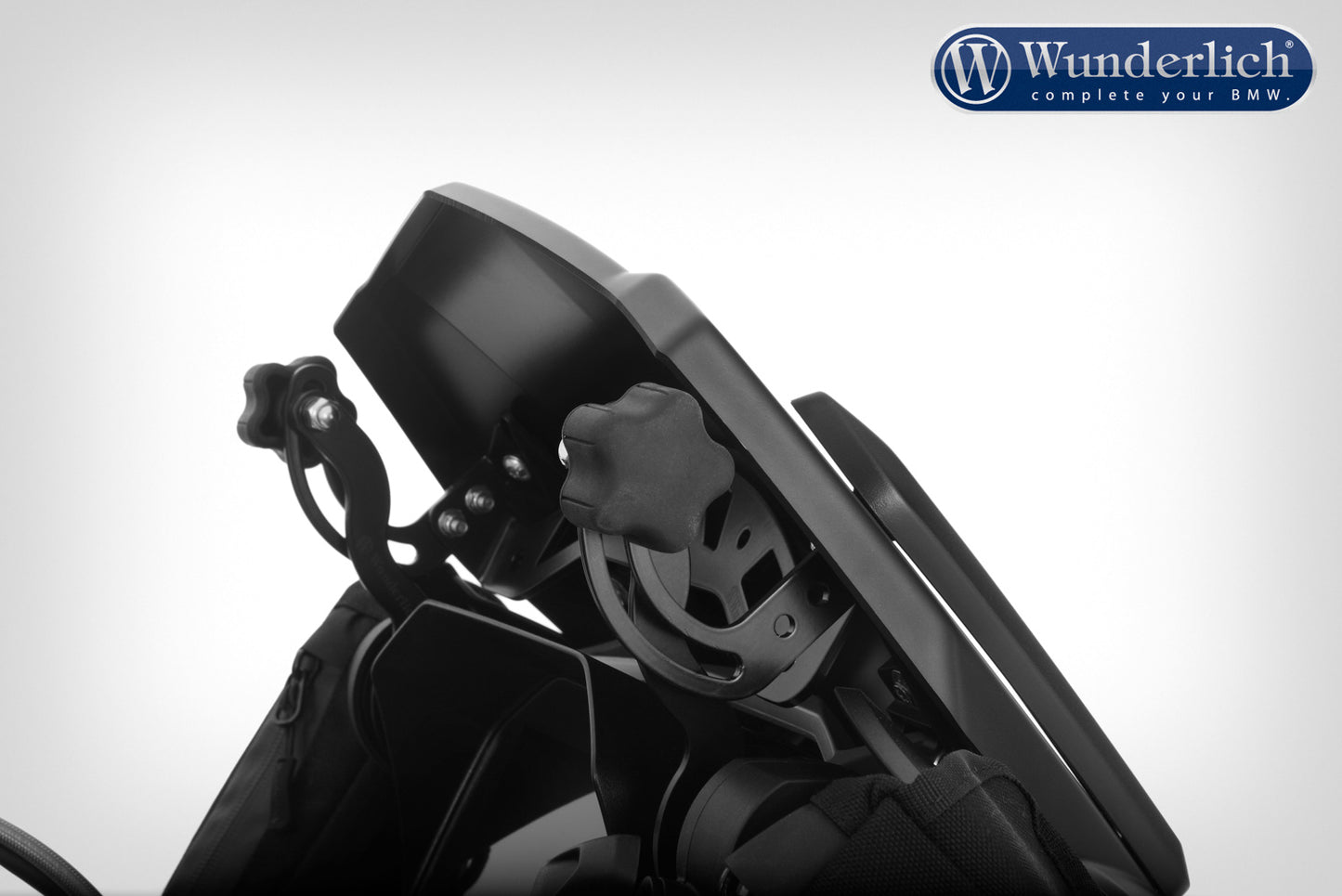 Wunderlich windshield reinforcement for orig. or accessory windshield