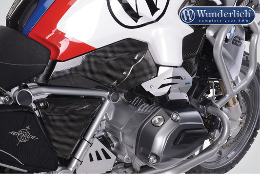 Tank cover for the lower right - carbon