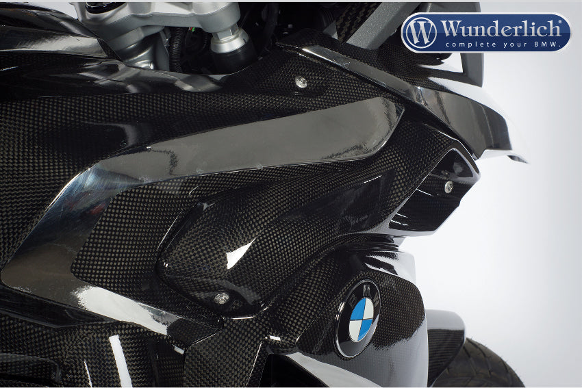 Air intake cover - right - carbon
