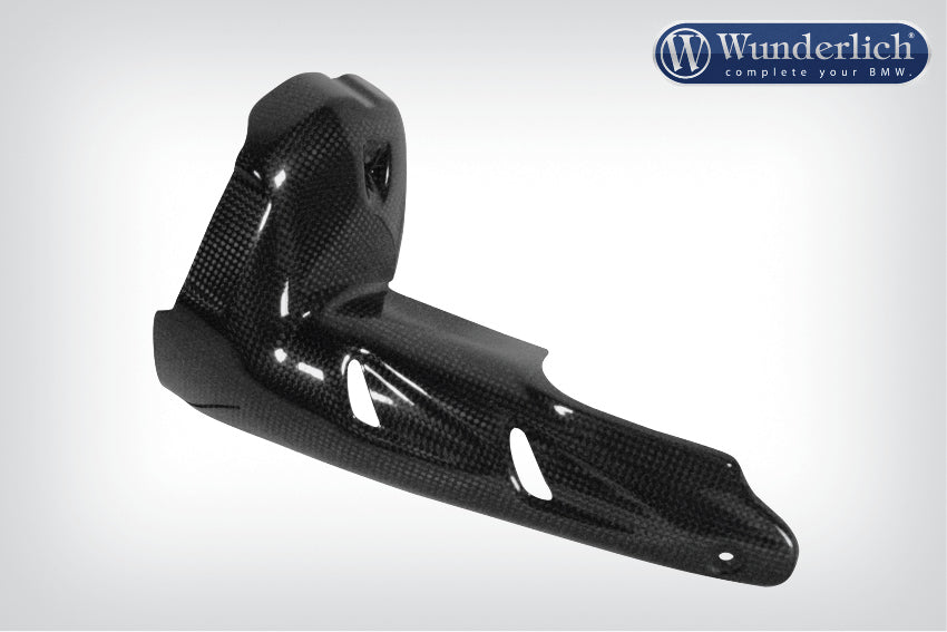 Exhaust connection tube cover- carbon