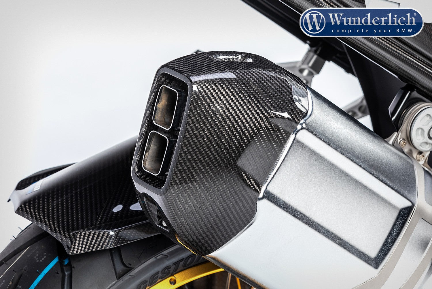Ilmberger exhaust heat shield - carbon