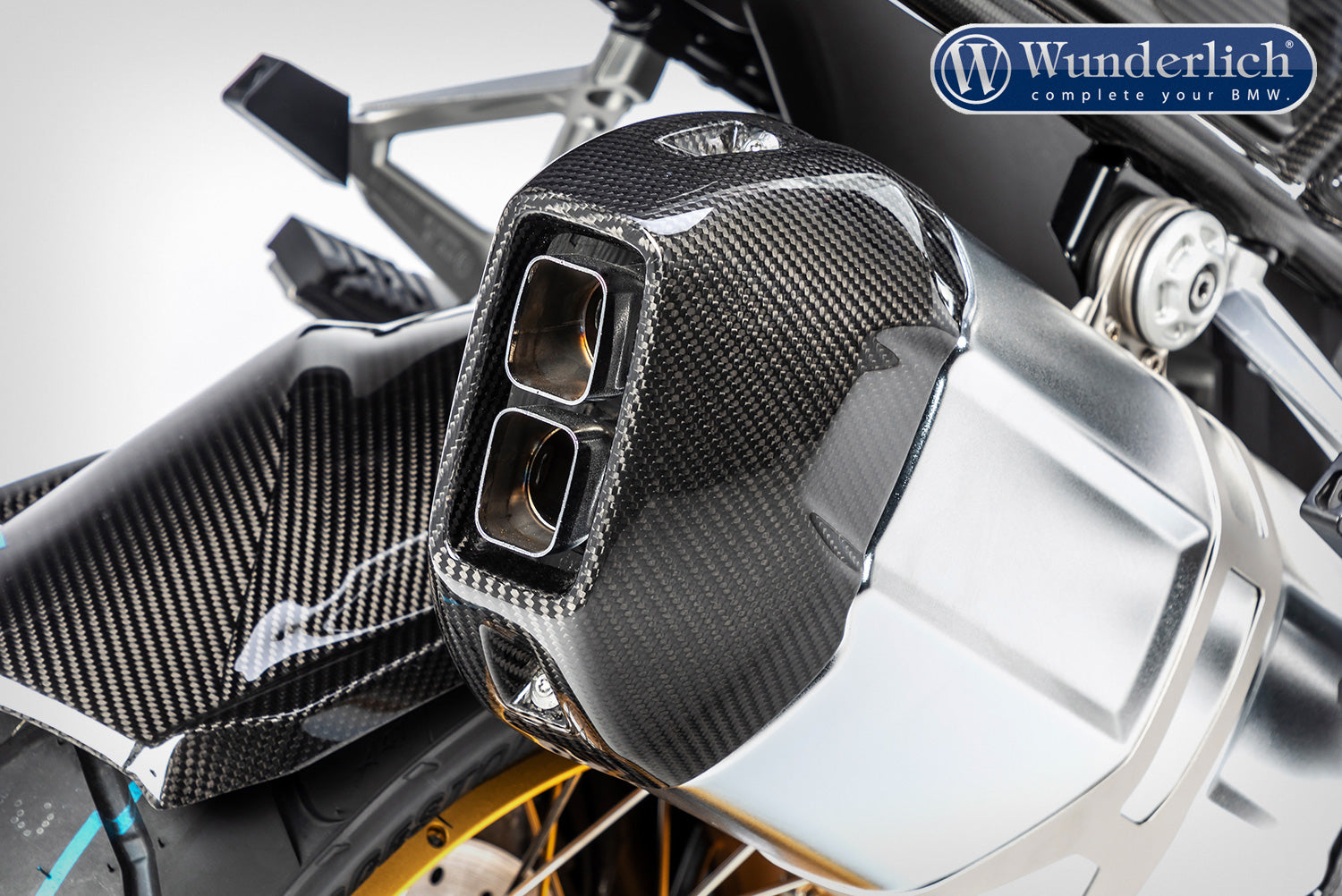 Ilmberger exhaust heat shield - carbon