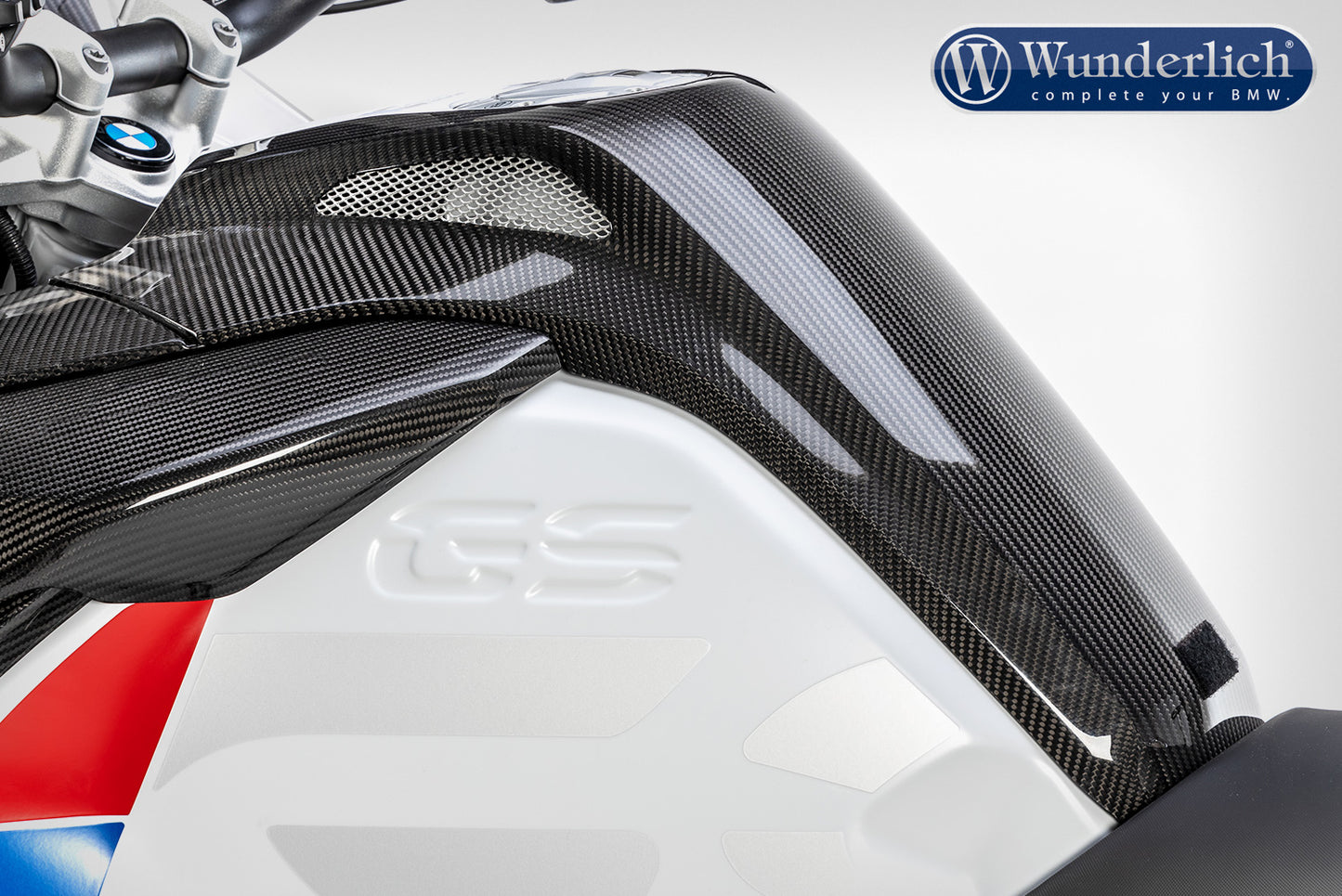 Ilmberger upper tank cover R 1250 GS Adventure - carbon - glossy