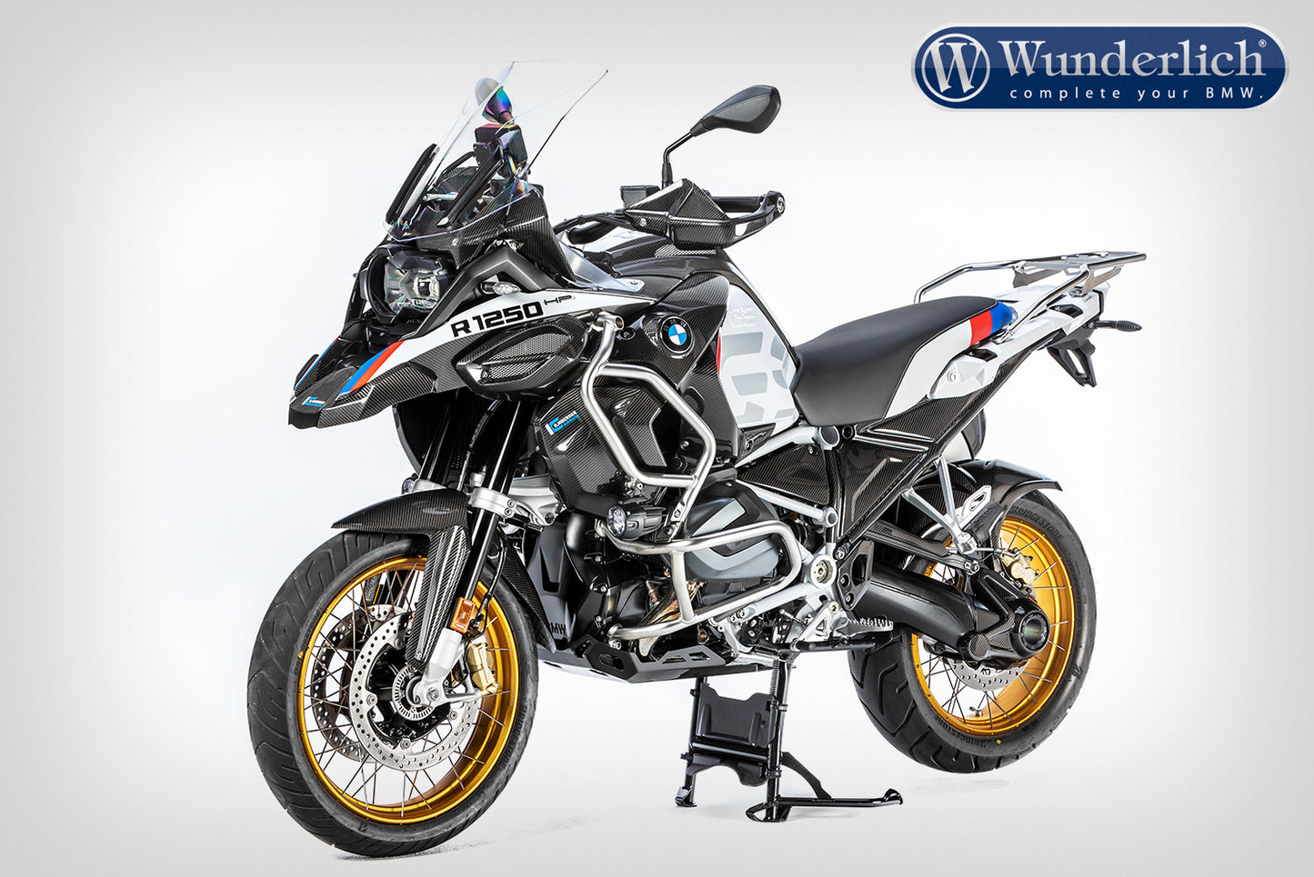 Ilmberger spout R 1250 GS Adventure - left - carbon - glossy