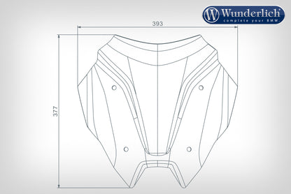 Wunderlich flowjet windshield SPORT - clear