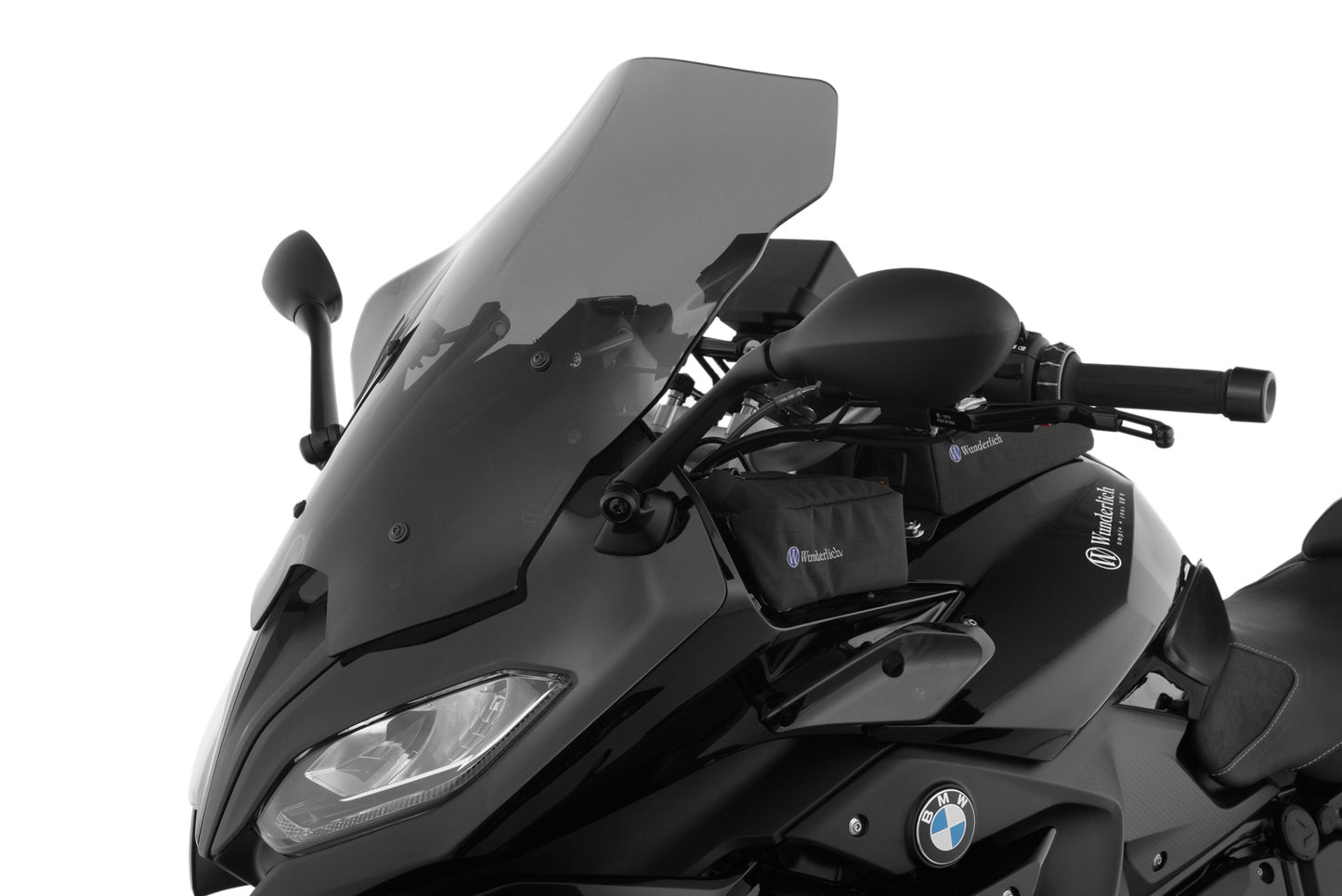 Wunderlich »MARATHON« windshield - smoked grey