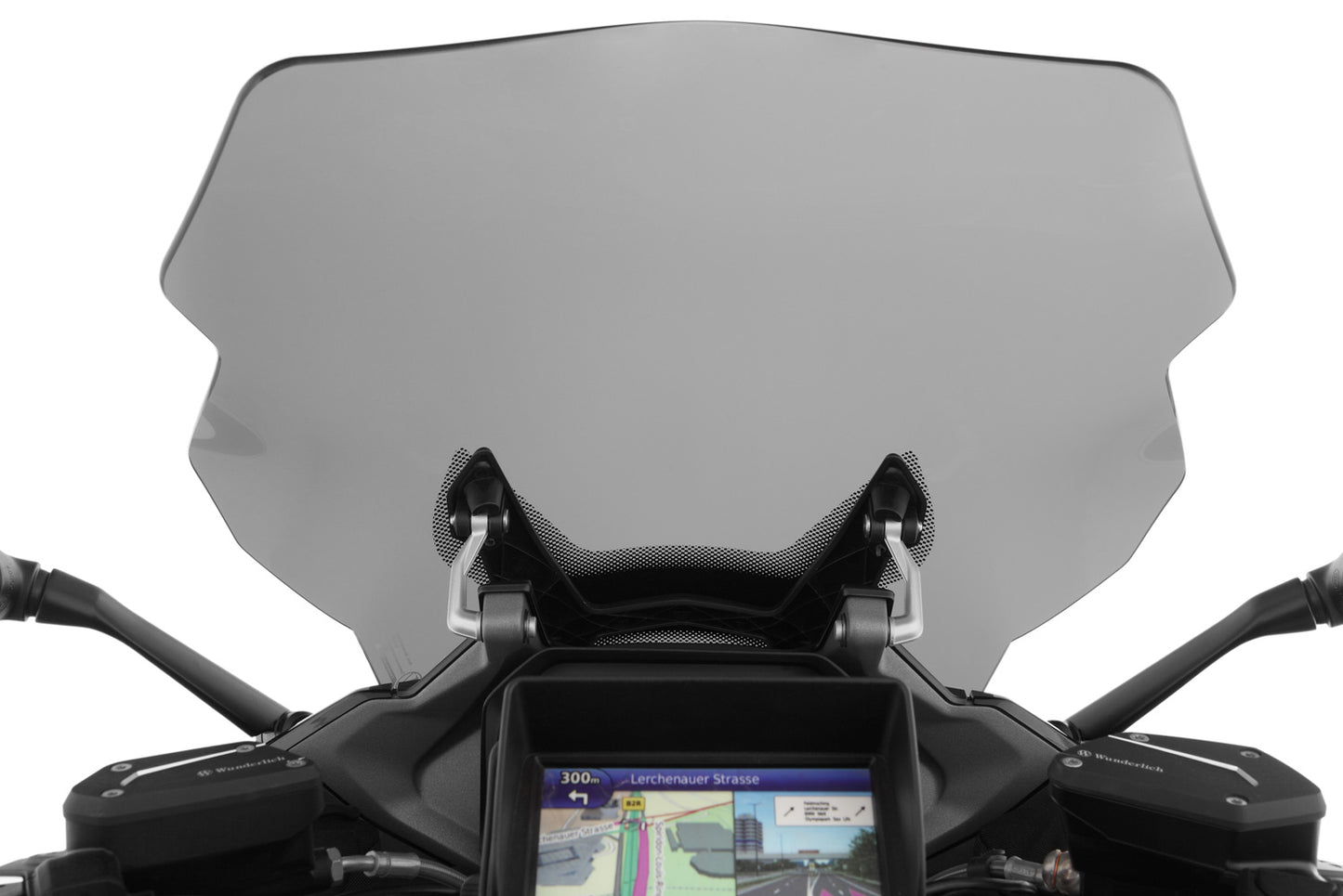Wunderlich »MARATHON« windshield - smoked grey