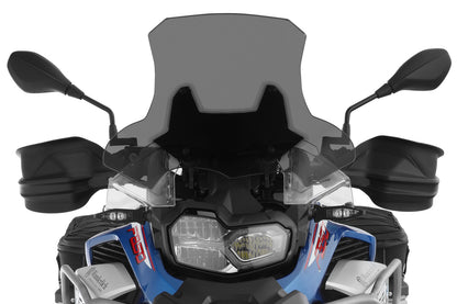 Windshield MARATHON - for vehicles with original windscreen adjustment - smoked grey