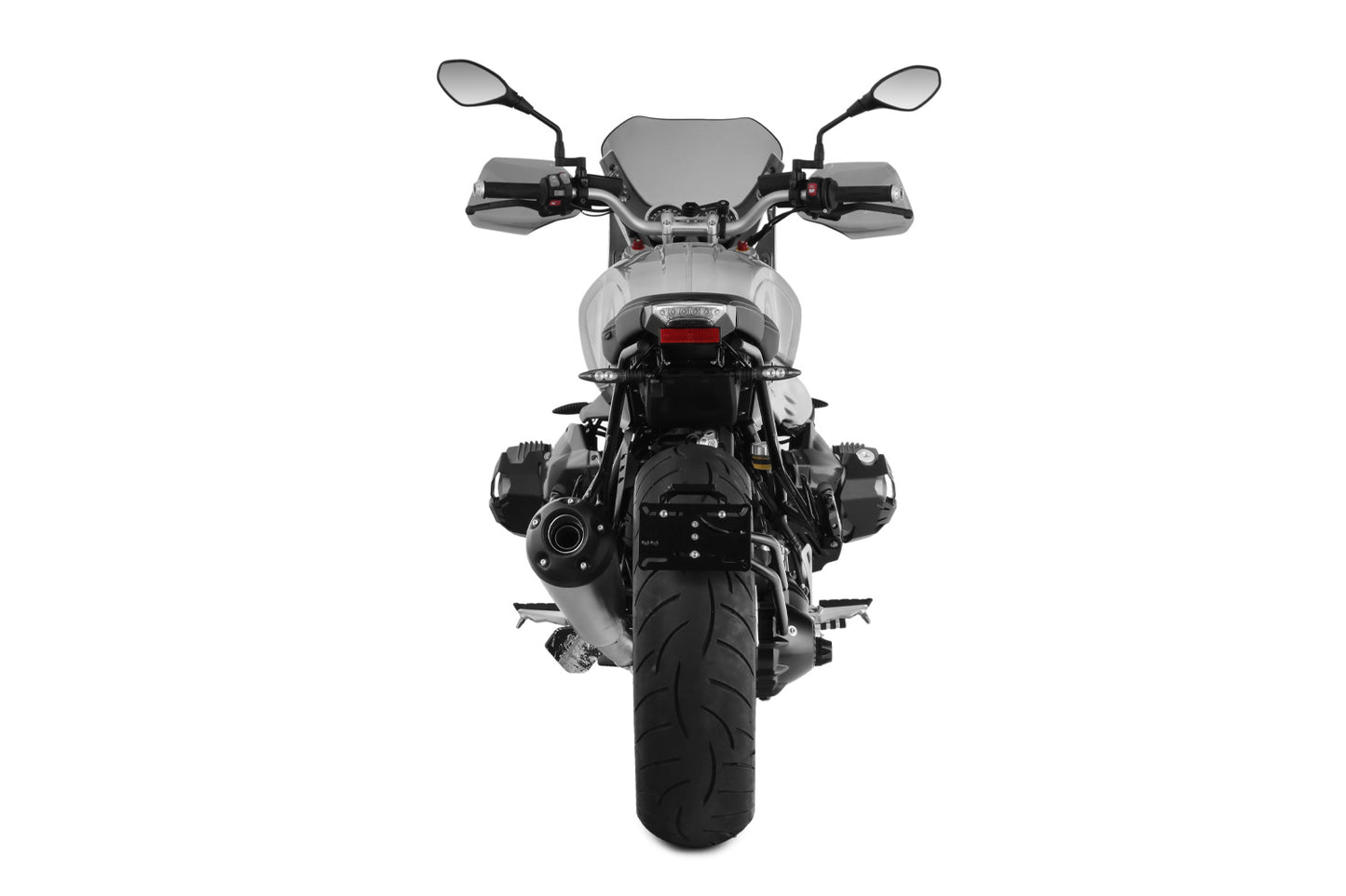 SWING tail section with holder for original rear light - black