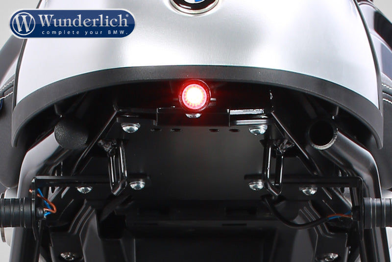 Wunderlich license plate holder LOW (with tail light conversion)