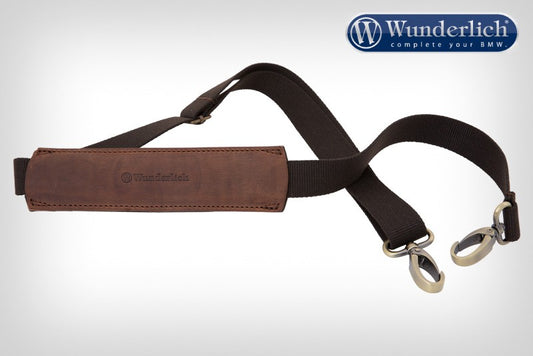 Wunderlich shoulder strap for R nineT Mammut side bag carrying strap - brown