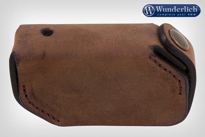 Wunderlich key pouch leather keyless ride  brown