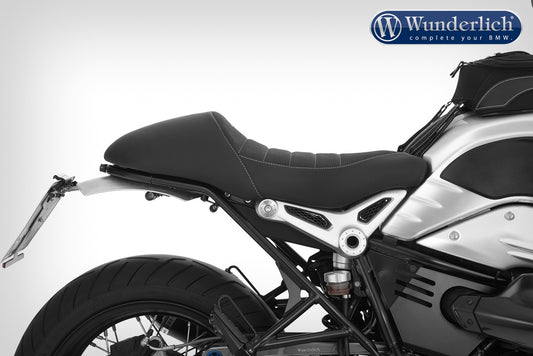 Wunderlich R nineT rider seat with &#8220;AKTIVKOMFORT&#8221; cusp - black