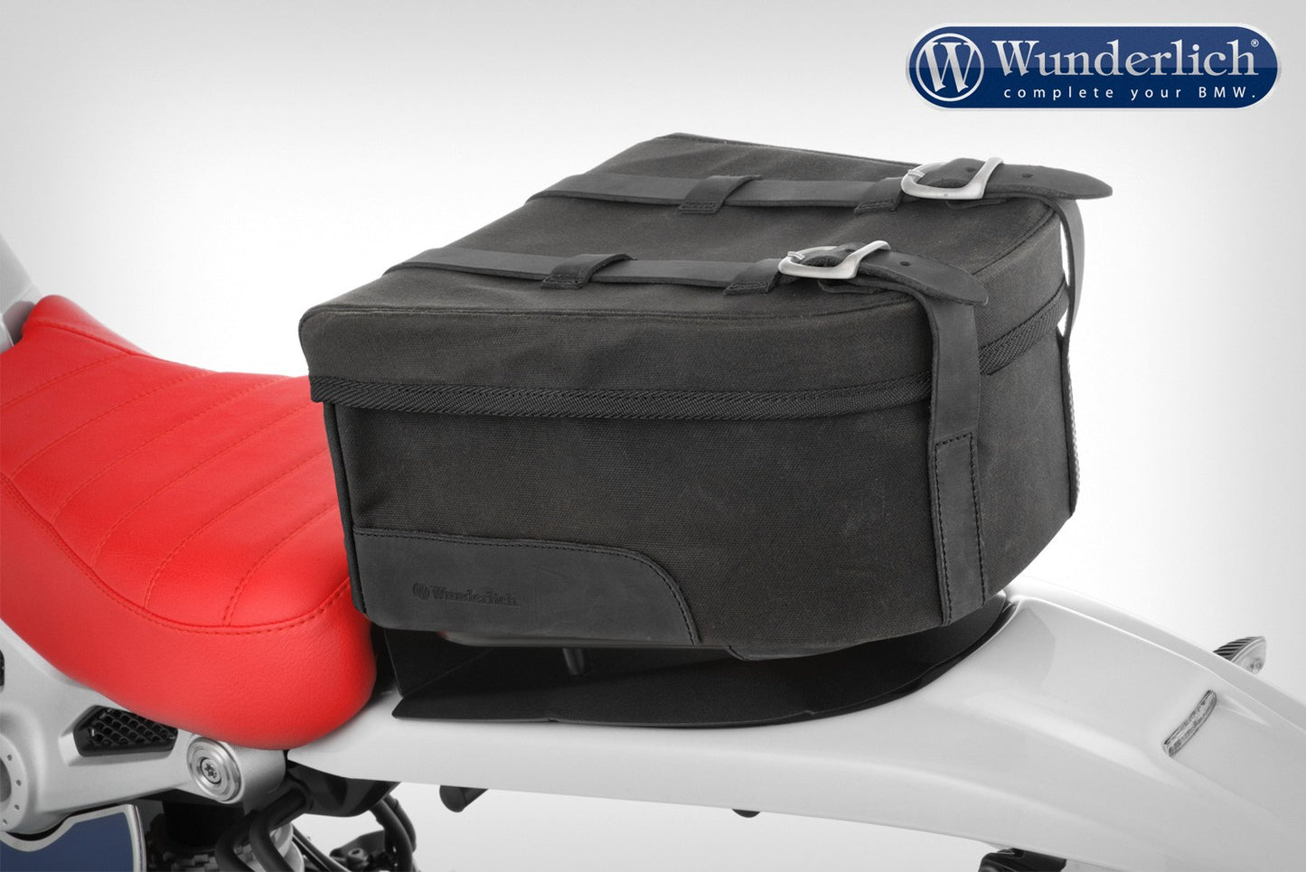Wunderlich &#8220;Mammut&#8221; saddle bag for passenger luggage carrier - black