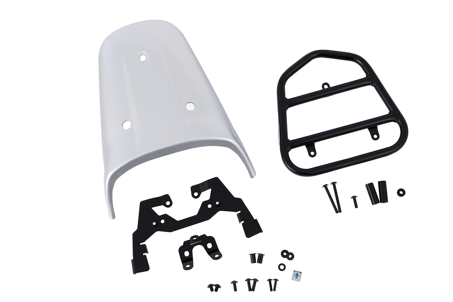 Rear cover R 12 nineT / S with luggage rack - Aluminium