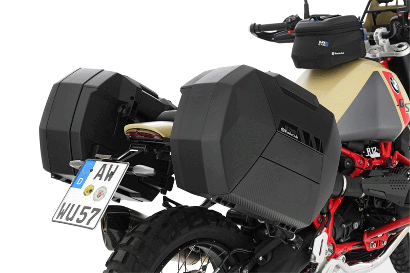 Luggage System Vario Case X-CASE with X-RACK light R 12 G/S - Set - carbon optic