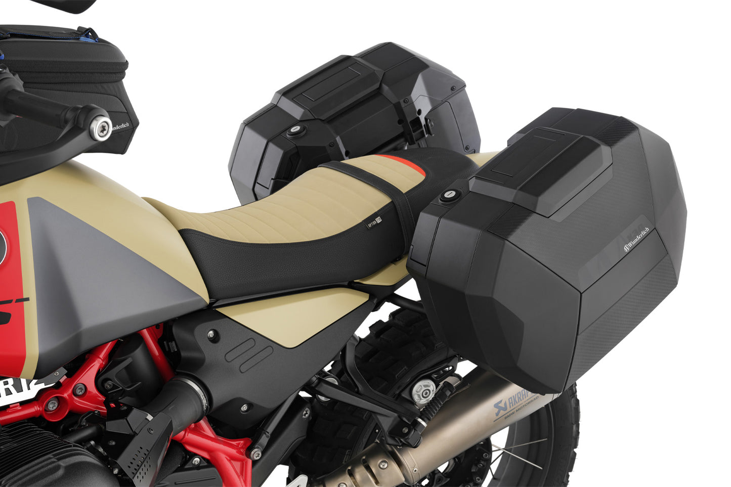 Luggage System Vario Case X-CASE with X-RACK light R 12 G/S - Set - carbon optic