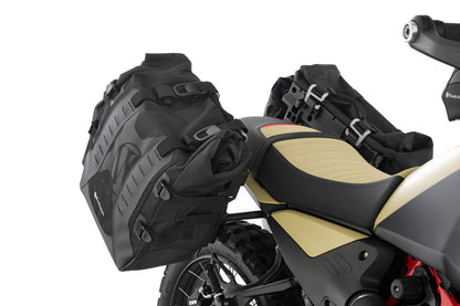 Luggage system – X-BAG side bags with X-RACK light for R 12 G/S - Set - black