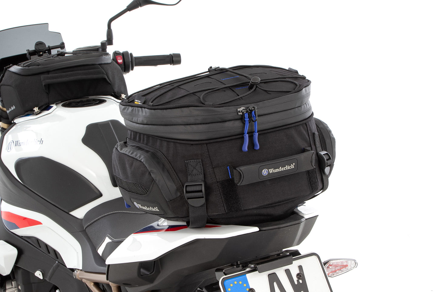 Wunderlich “ELEPHANT” seat and luggage rack bag - black