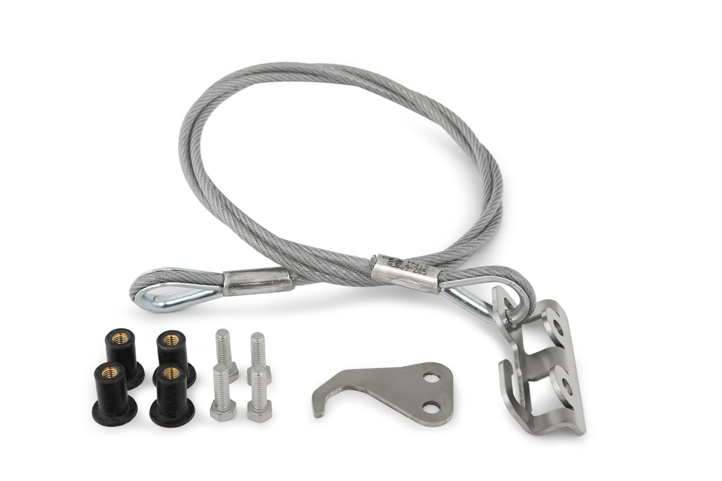 Wunderlich “HELMLOCK” helmet anti-theft protection – silver
