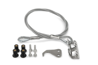 Wunderlich “HELMLOCK” helmet anti-theft protection – silver