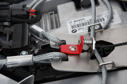 Wunderlich HELMLOCK helmet anti-theft protection - silver