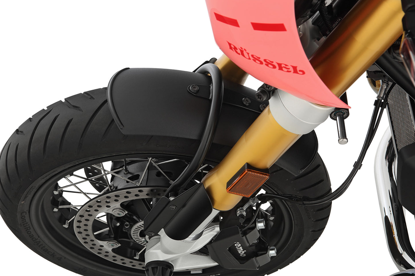 Wunderlich fork tube cover R 12 nineT (+R nineT) - black