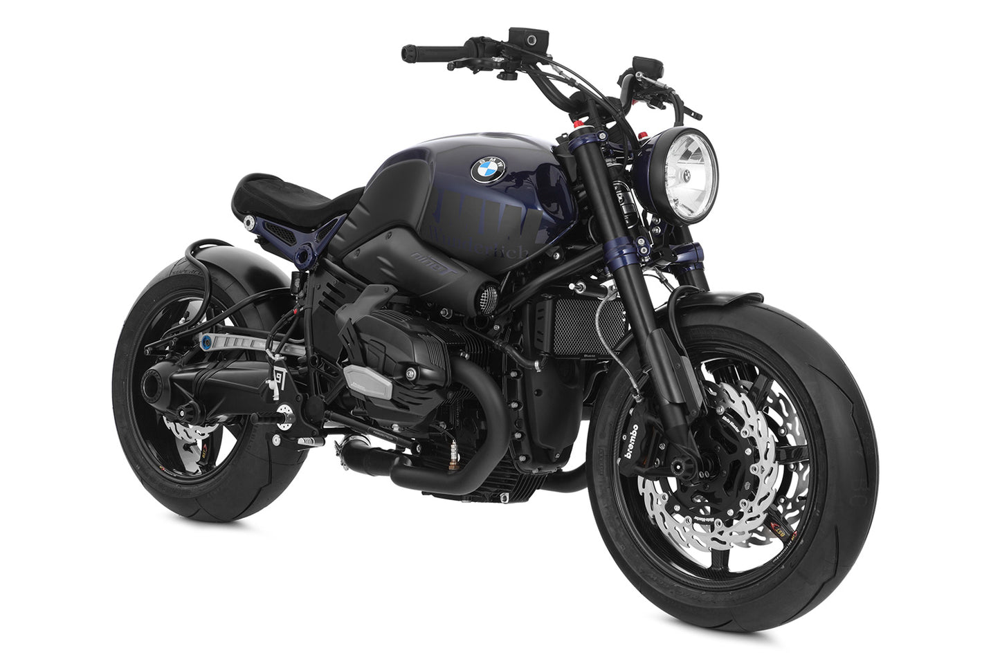 Wunderlich fork tube cover R 12 nineT (+R nineT) - black