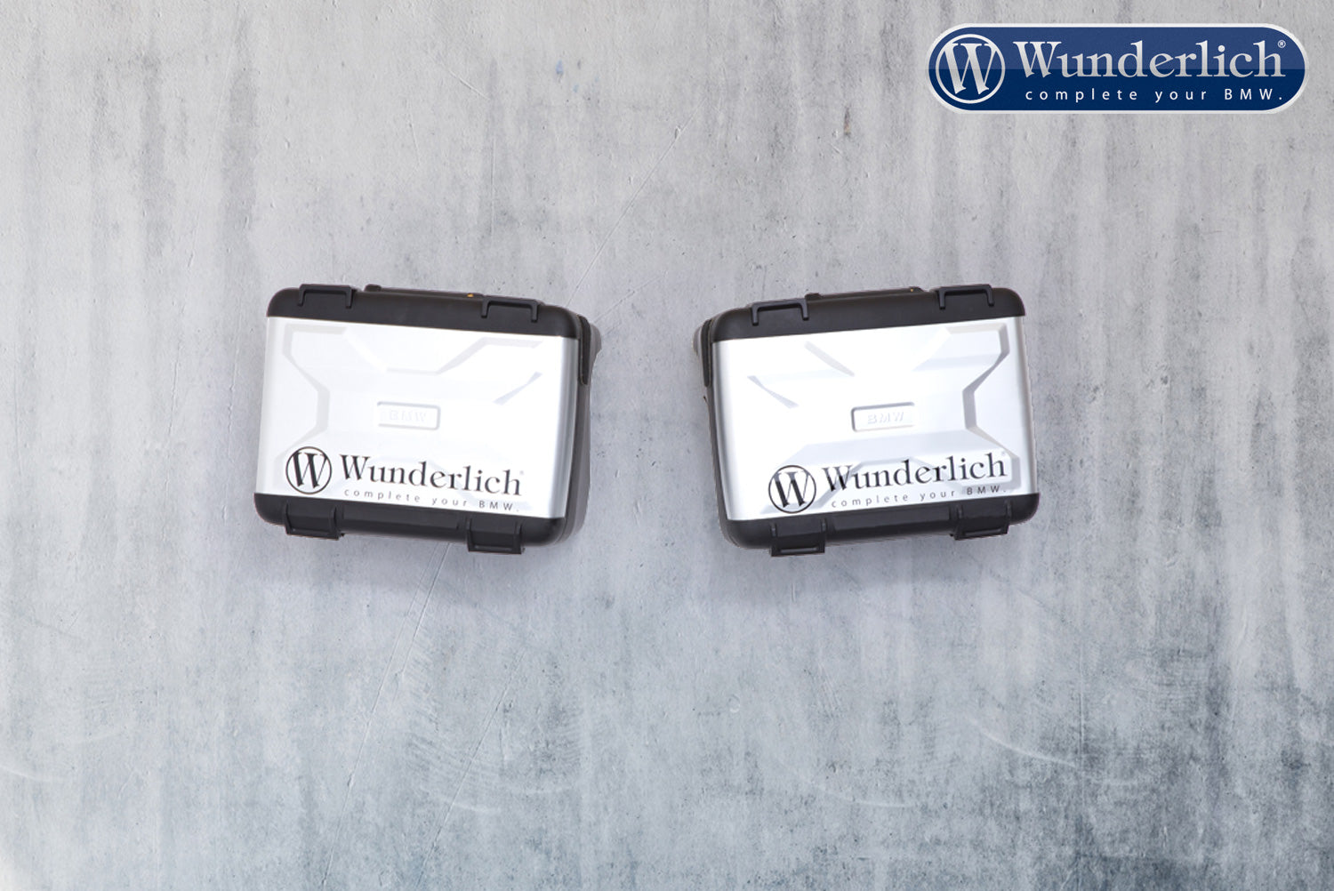Wunderlich Luggage wall bracket system R 1200/1250 GS LC - silver