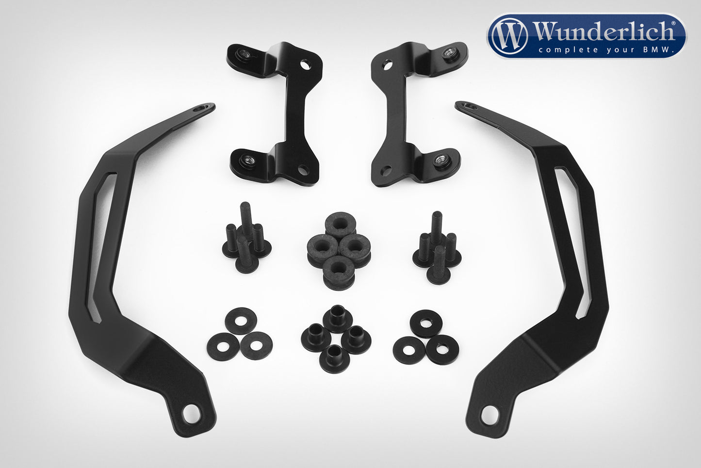 Wunderlich windshield »MARATHON« - For models without original board socket - clear